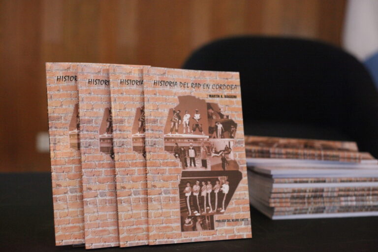 Libro la historia del rap en Cordoba